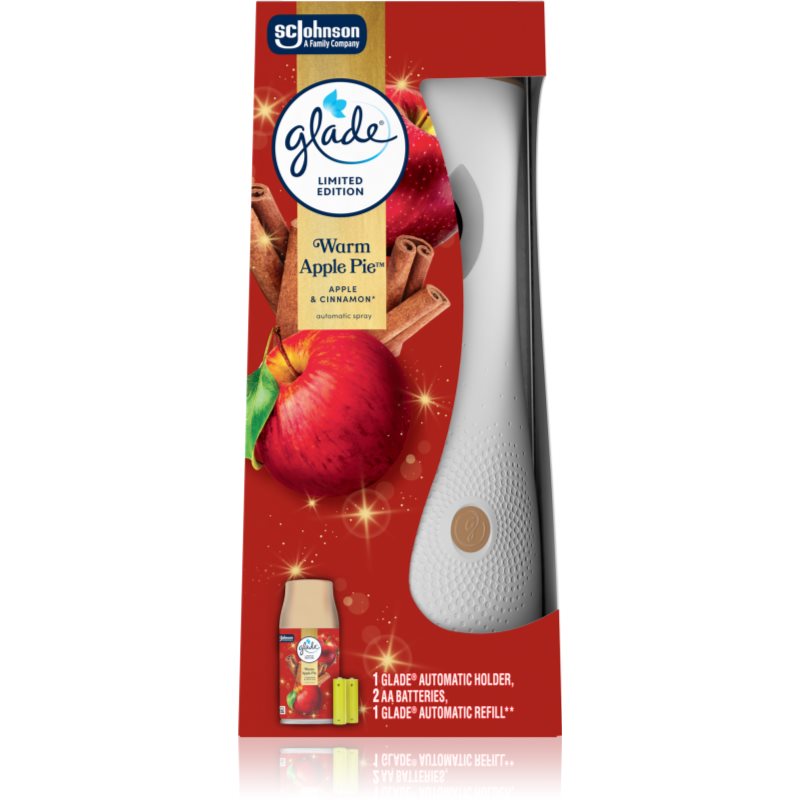 Glade GLADE Warm Apple Pie автоматичен освежител на въздуха - Унисекс парфюм 50мл - Сравни цени от 1 магазин с безплатна доставка