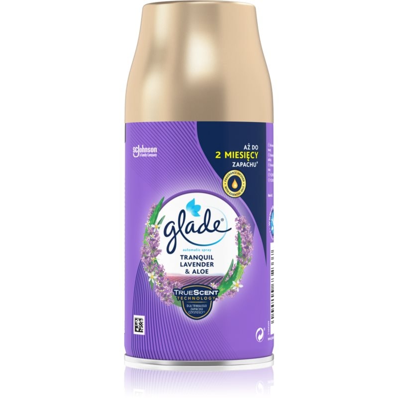 Glade GLADE Tranquil Lavender & Aloe автоматичен освежител на въздуха пълнител - Унисекс парфюм 269мл - Сравни цени от 1 магазин с безплатна доставка