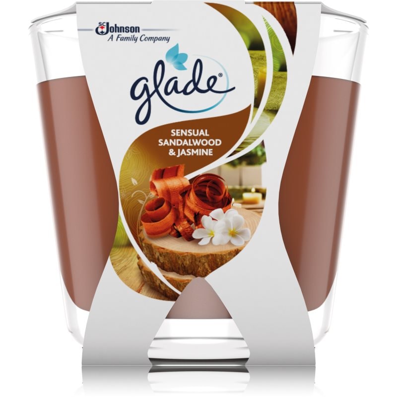 GLADE Sensual Sandalwood & Jasmine ароматна свещ 70 гр. - Аромат - Сравни цени от 1 магазин с безплатна доставка