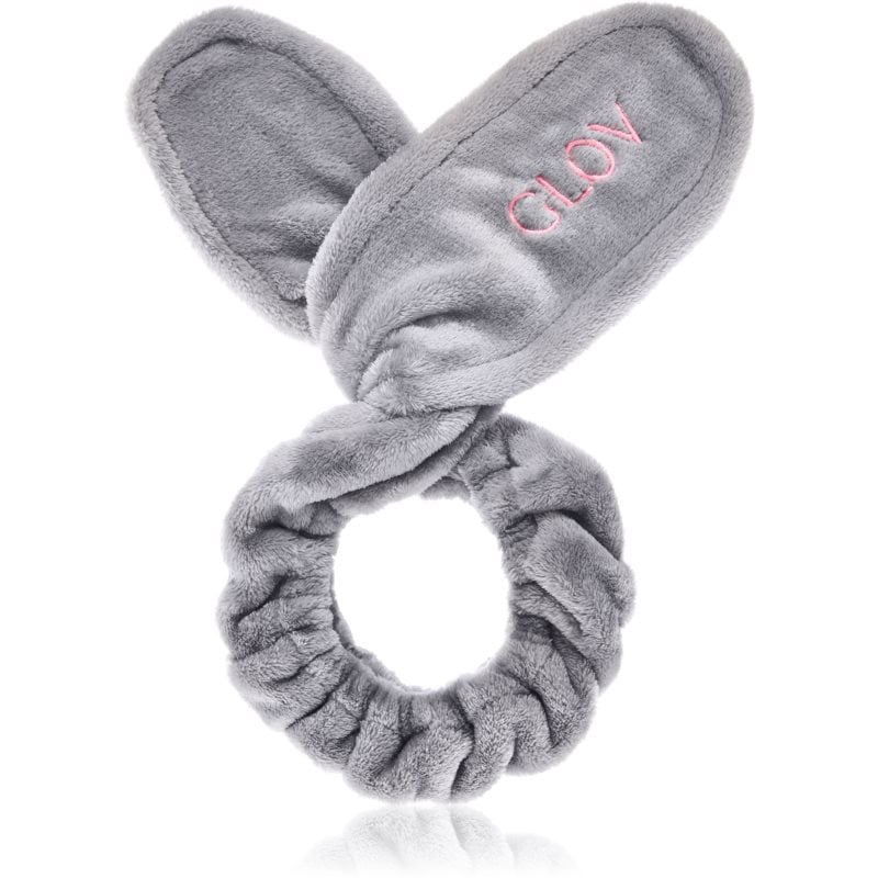 GLOV Bunny Ears Headband козметична лента за глава Grey
