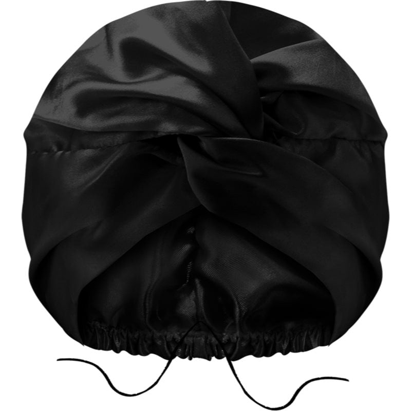 GLOV Double Layer Satin Bonnet сатенен тюрбан Black