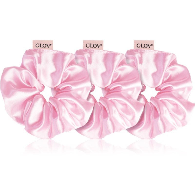 GLOV Satin Scrunchies S/M/L ластици за коса Pink - Грижа за коса - Сравни цени от 1 магазин с безплатна доставка