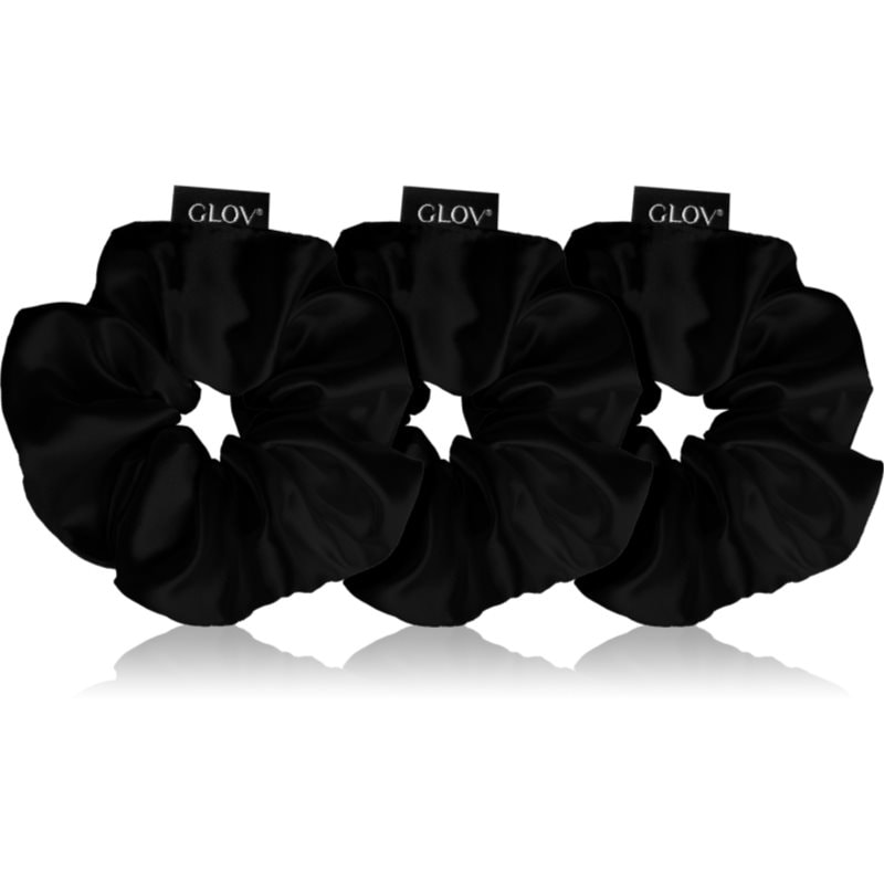 GLOV Satin Scrunchies S/M/L ластици за коса Black - Грижа за коса - Сравни цени от 1 магазин с безплатна доставка