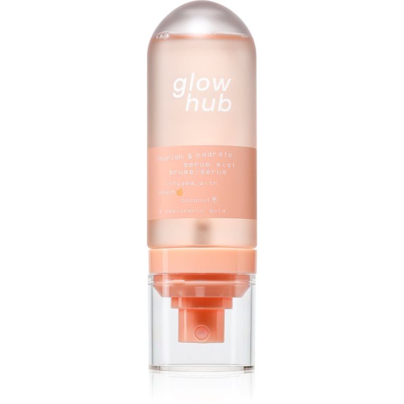 Glow Hub Nourish & Hydrate хидратиращ и подхранващ серум с екстракт от праскова