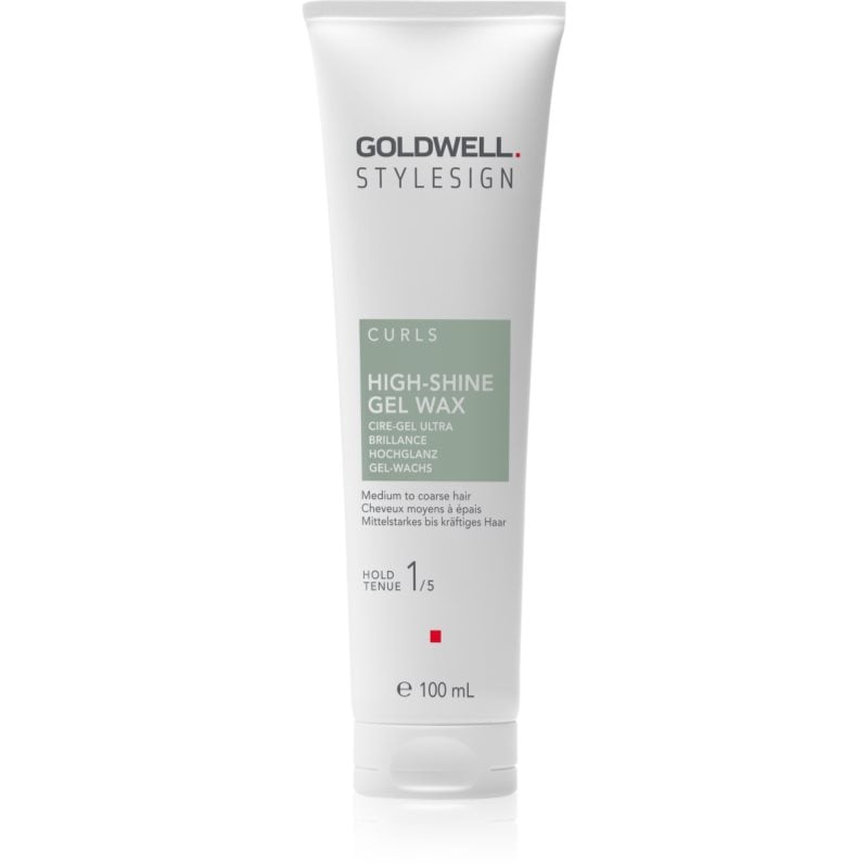 Goldwell StyleSign High-shine Gel Wax гел восък за чуплива и къдрава коса