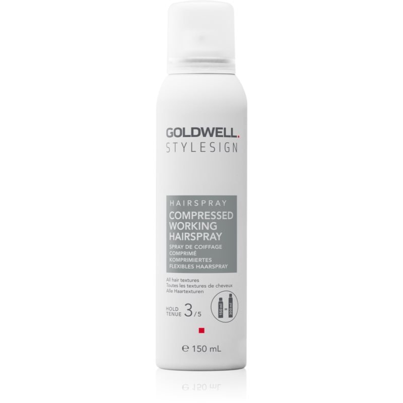 Goldwell Goldwell StyleSign Compressed Working Hairspray лак за коса за блясък - Унисекс парфюм 150мл - Сравни цени от 1 магазин с безплатна доставка