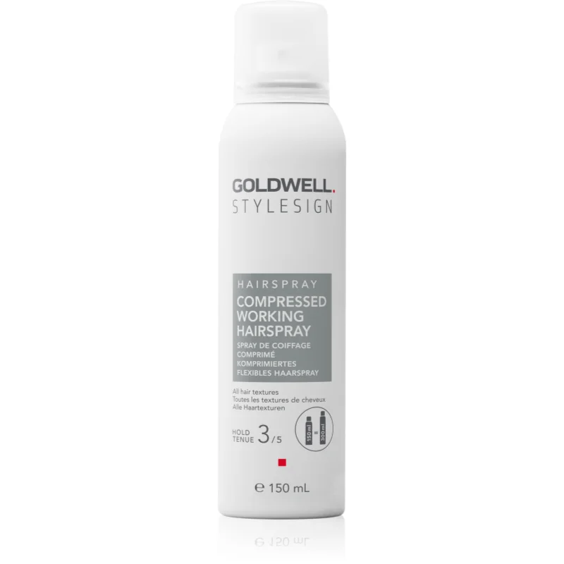 Goldwell StyleSign Compressed Working Hairspray лак за коса за блясък - Грижа за коса - Сравни цени от 1 магазин с безплатна доставка