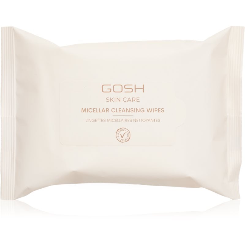 Gosh Skin Care Micellar кърпички за почистване и премахване на грим