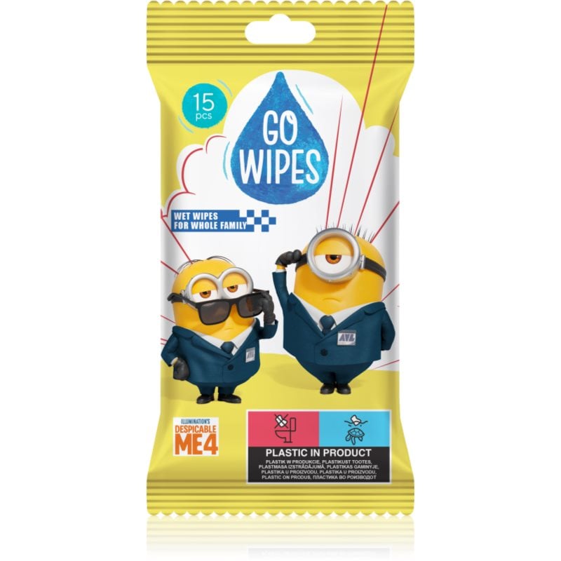GoWipes Wet Wipes For Whole Family мокри почистващи кърпички за ръце