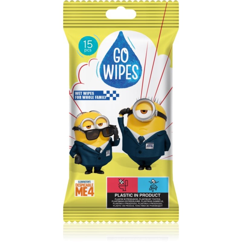 GoWipes Wet Wipes For Whole Family мокри почистващи кърпички за ръце