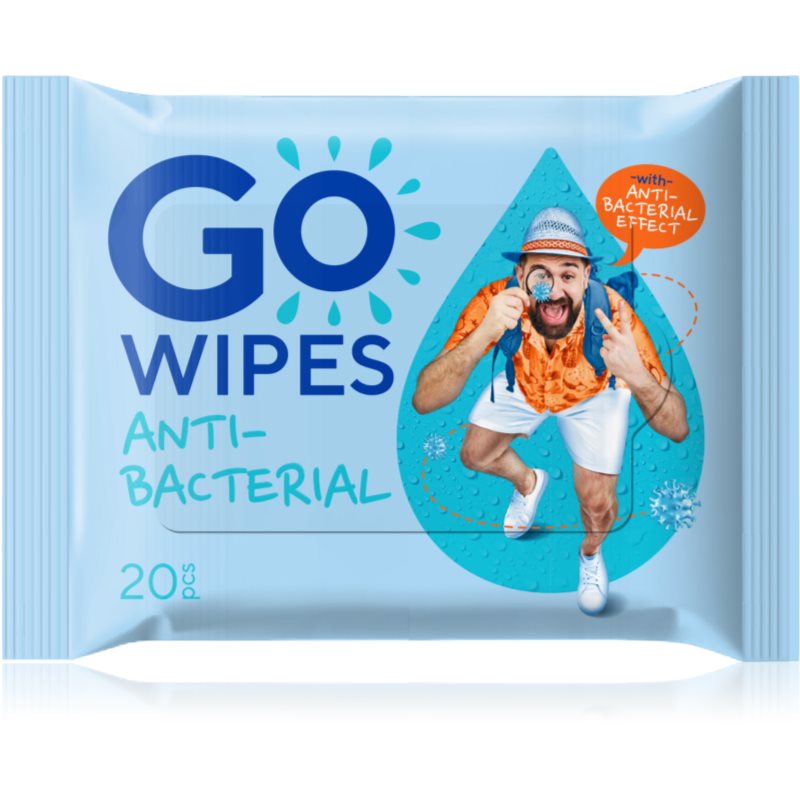 GoWipes Antibacterial освежаващи мокри кърпички - Грижа за лице - Сравни цени от 1 магазин с безплатна доставка