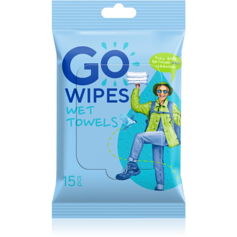 GoWipes Wet Towels освежаващи мокри кърпички - Грижа за лице - Сравни цени от 1 магазин с безплатна доставка