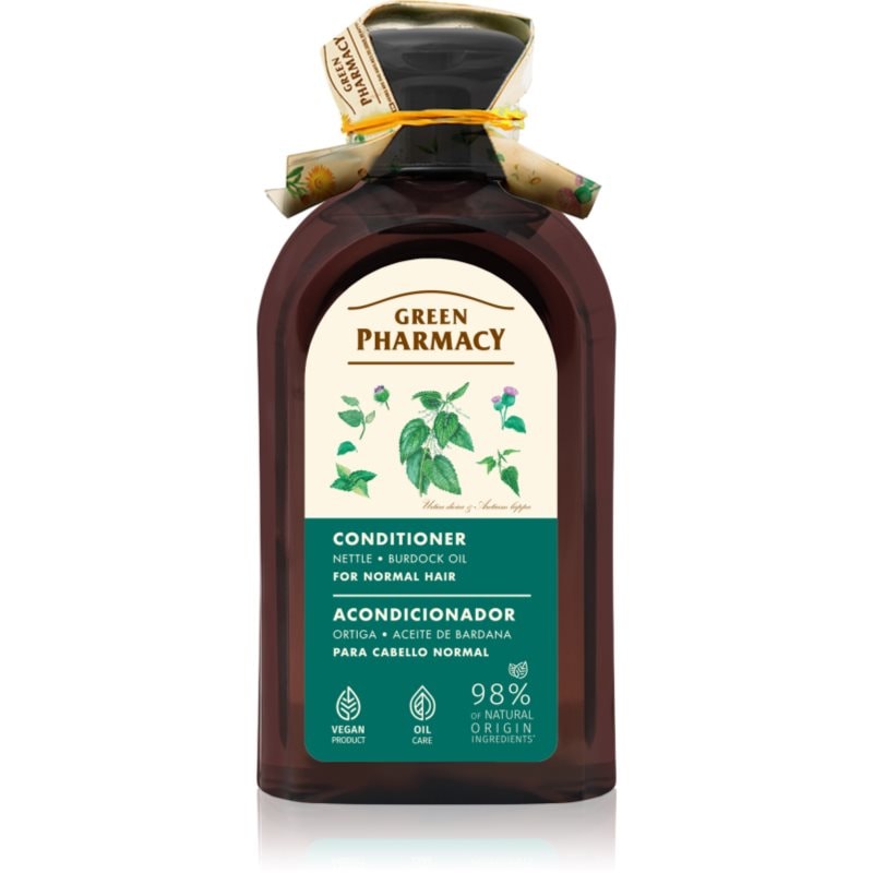 Green Pharmacy Nettle & Burdock oil Conditioner балсам за нормална коса - Грижа за коса - Сравни цени от 1 магазин с безплатна доставка