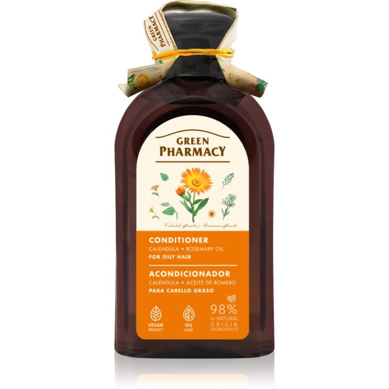 Green Pharmacy Calendula & Rosemary Conditioner балсам за мазна коса