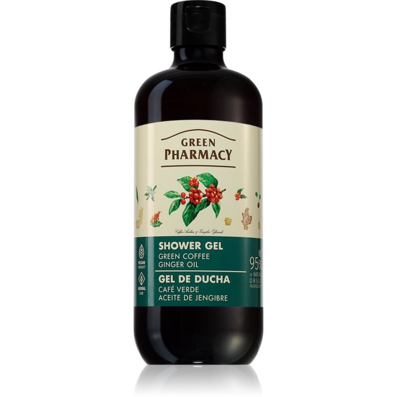 Green Pharmacy Green coffee & Ginger Oil Shower Gel душ гел