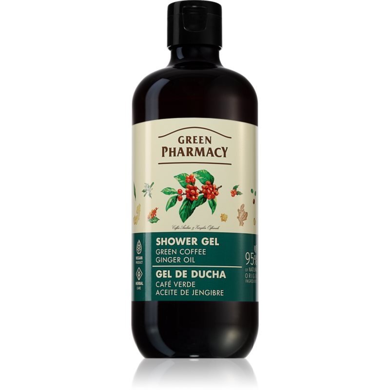 Green Pharmacy Green coffee & Ginger Oil Shower Gel душ гел - Грижа за тяло - Сравни цени от 1 магазин с безплатна доставка