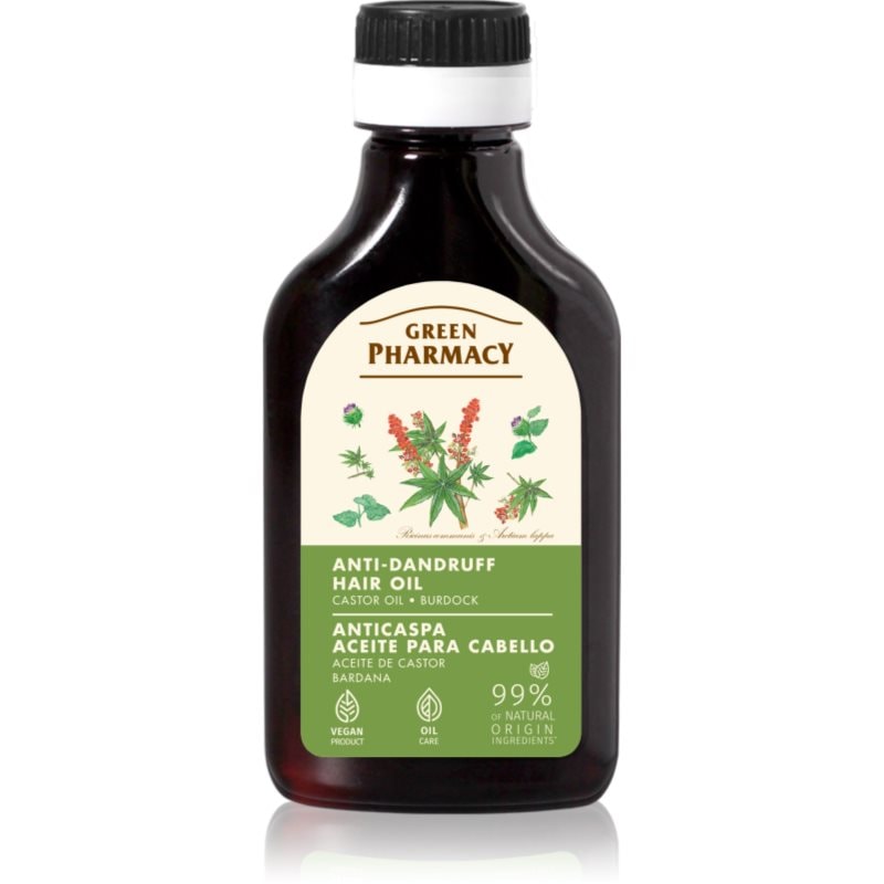 Green Pharmacy Burdock Oil Hair Oil грижа с масло против пърхот - Грижа за коса - Сравни цени от 1 магазин с безплатна доставка