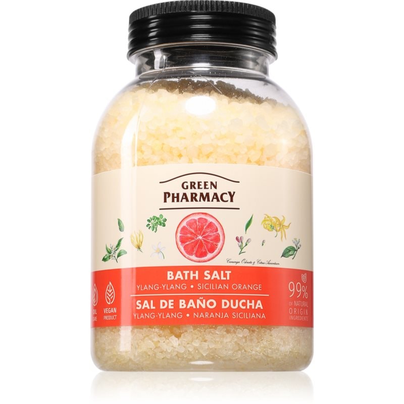 Green Pharmacy Ylang-ylang & Sicilian Orange Bath Salt сол за релаксираща вана - Грижа за тяло - Сравни цени от 1 магазин с безплатна доставка
