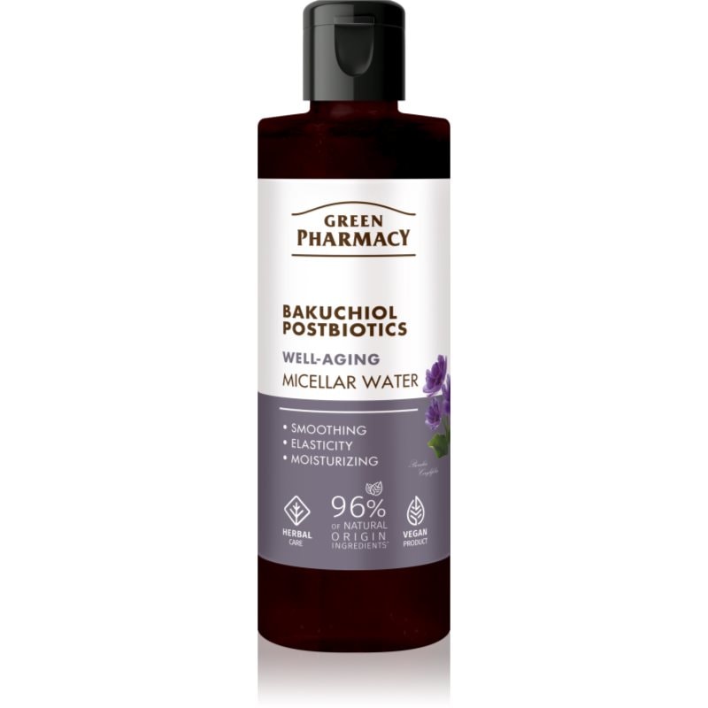 Green Pharmacy Bakuchiol & Postbiotics Micellar Water мицеларна вода против стареене и за стягане на кожата - Грижа за лице - Сравни цени от 1 магазин с безплатна доставка