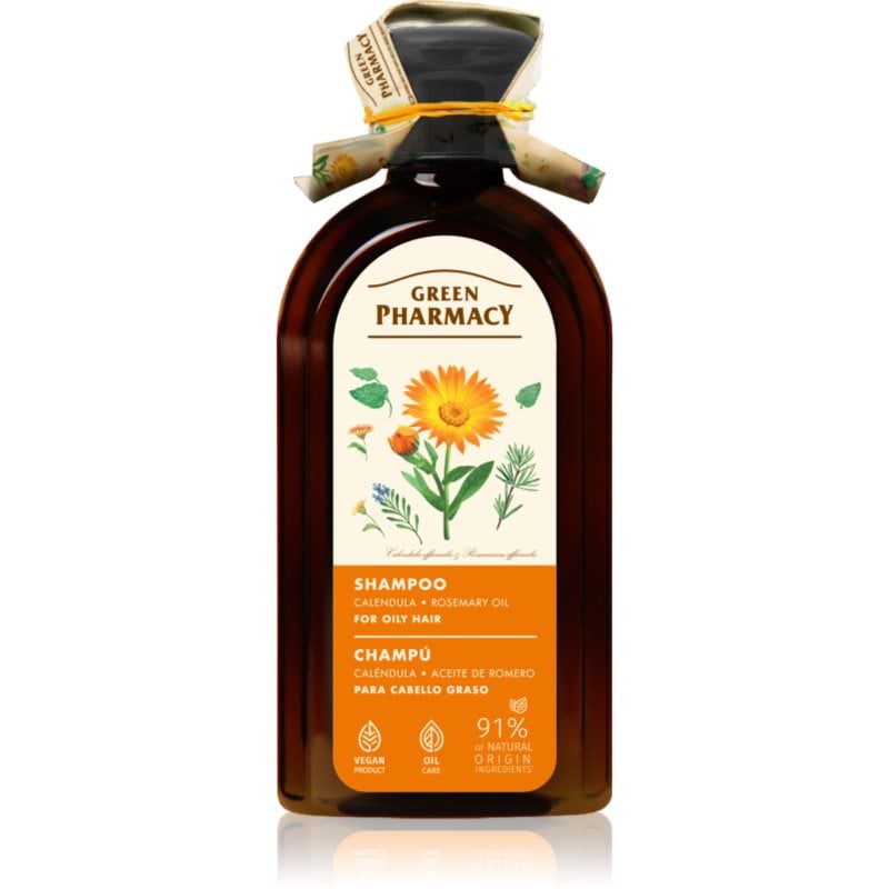 Green Pharmacy Calendula Shampoo шампоан за нормална към омазняваща се коса