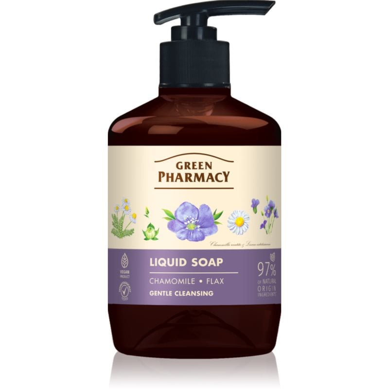 Green Pharmacy Chamomile Hand Soap течен сапун