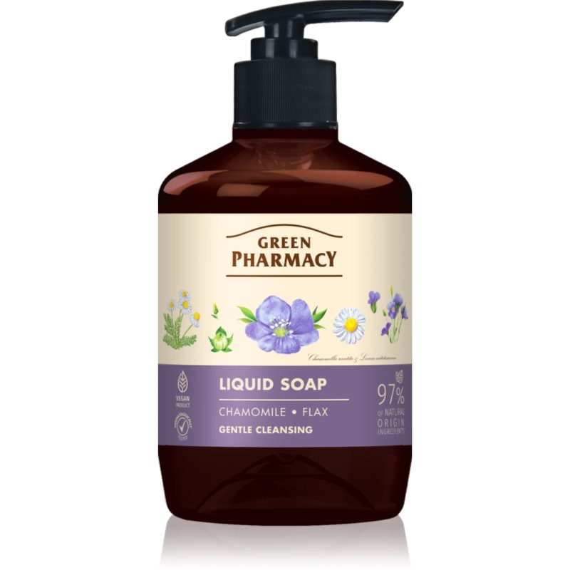 Green Pharmacy Chamomile Hand Soap течен сапун - Грижа за тяло - Сравни цени от 1 магазин с безплатна доставка