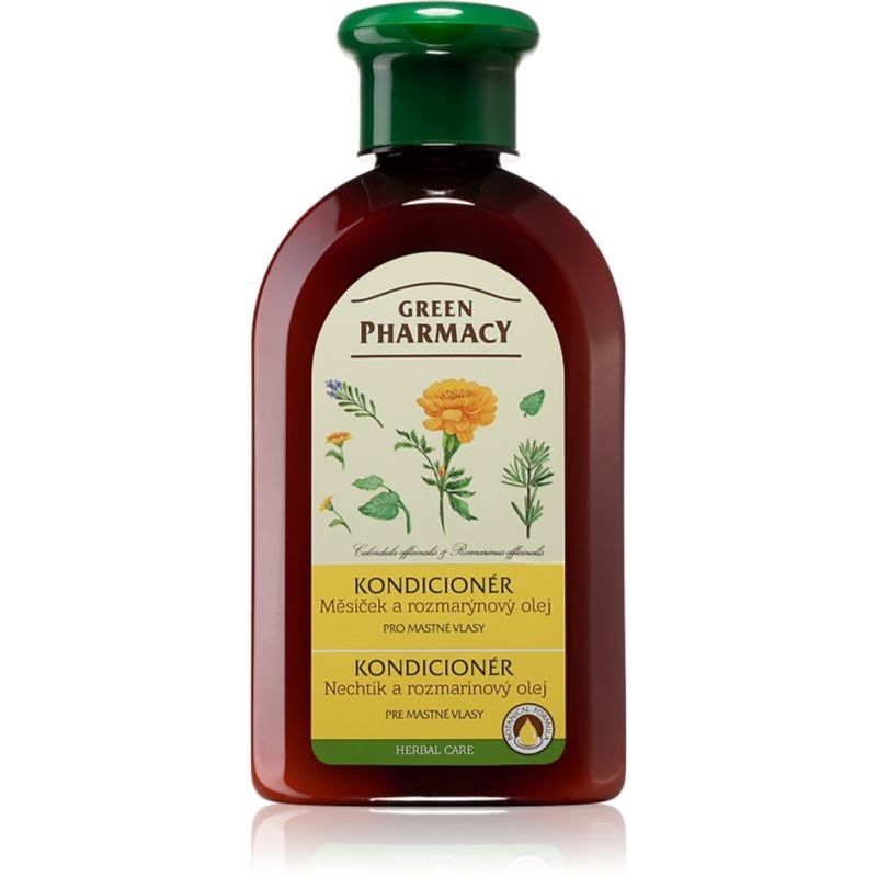 Green Pharmacy Calendula Hair Balm балсам-грижа за коса за нормална към омазняваща се коса