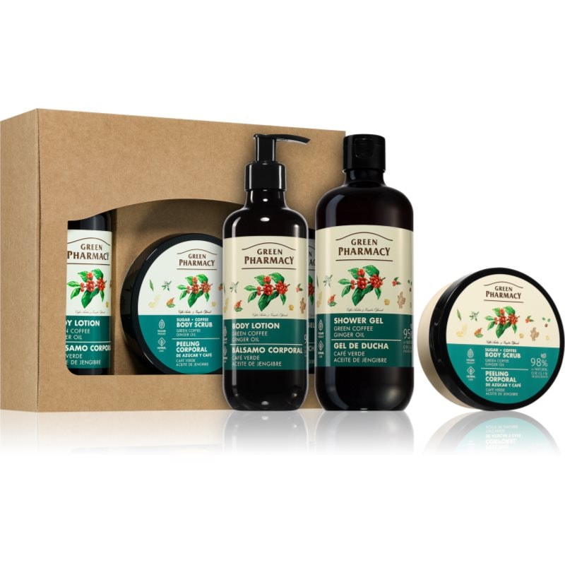 Green Pharmacy Green coffee & Ginger Oil SET подаръчен комплект - Комплект - Сравни цени от 1 магазин с безплатна доставка