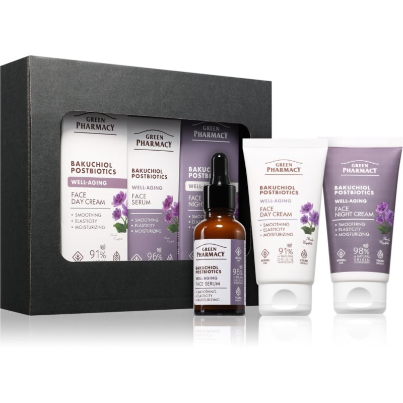 Green Pharmacy Bakuchiol & Postbiotics Set подаръчен комплект против стареене на кожата - Комплект - Сравни цени от 1 магазин с безплатна доставка