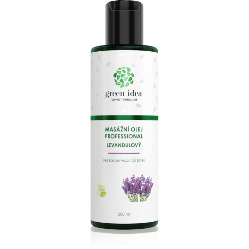 Green Idea Massage oil Lavender масажно олио - Грижа за тяло - Сравни цени от 1 магазин с безплатна доставка