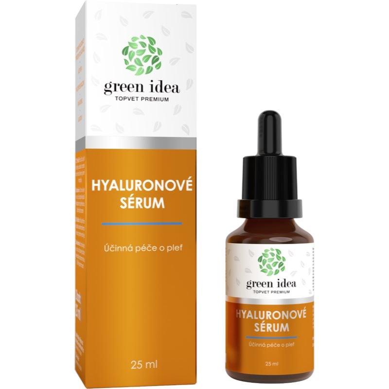 Green Idea Topvet premium herbal teas Hyaluronové sérum грижа за лице