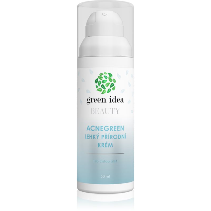 Green Idea Beauty Acnegreen лек крем за чиста и здрава кожа на лицето - Грижа за лице - Сравни цени от 1 магазин с безплатна доставка