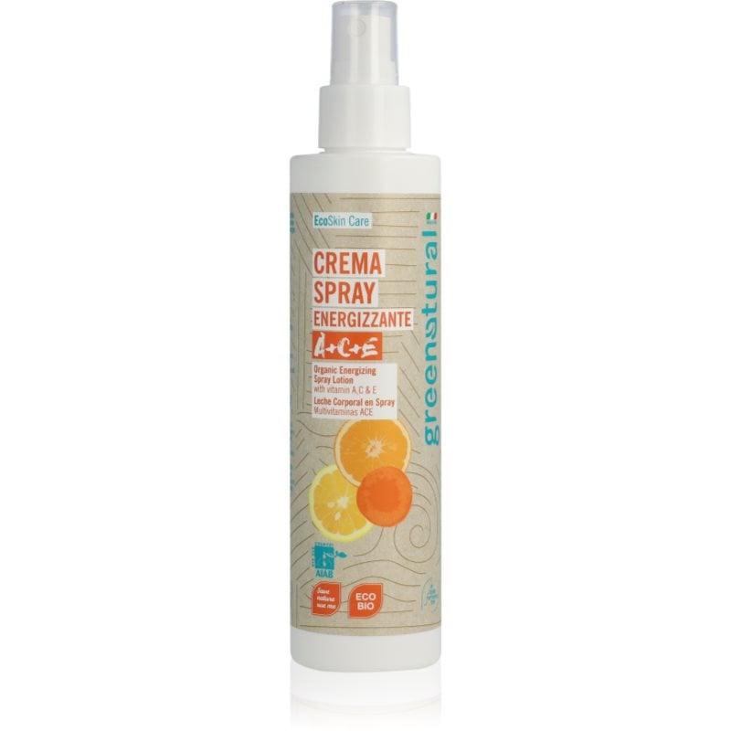 Greenatural Body Lotion енергизиращ лосион за тяло с витамини A, C, E в спрей