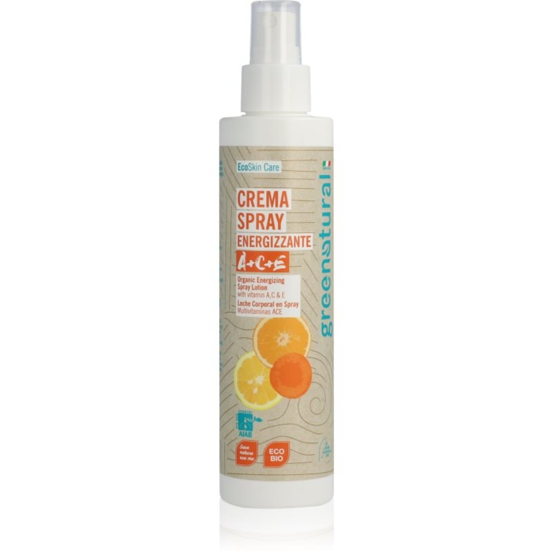 Greenatural Body Lotion енергизиращ лосион за тяло с витамини A, C, E в спрей - Грижа за тяло - Сравни цени от 1 магазин с безплатна доставка