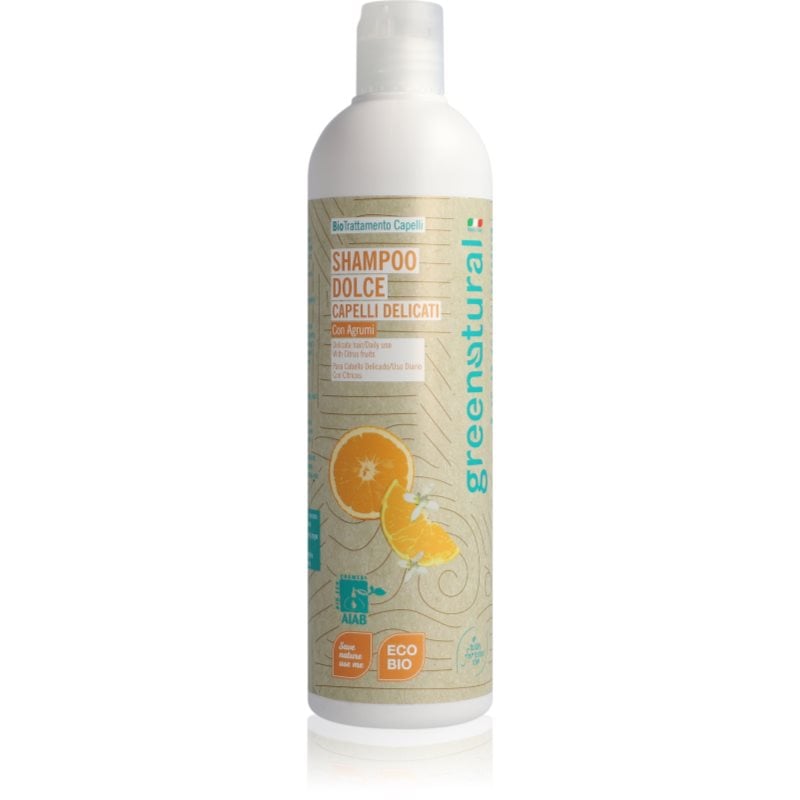 Greenatural Shampoo Citrus Fruit шампоан за тънка коса