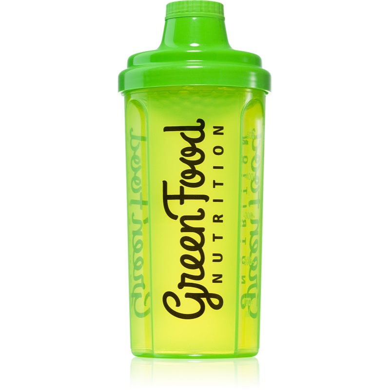 GreenFood Nutrition Shaker спортен шейкър Transparent Green