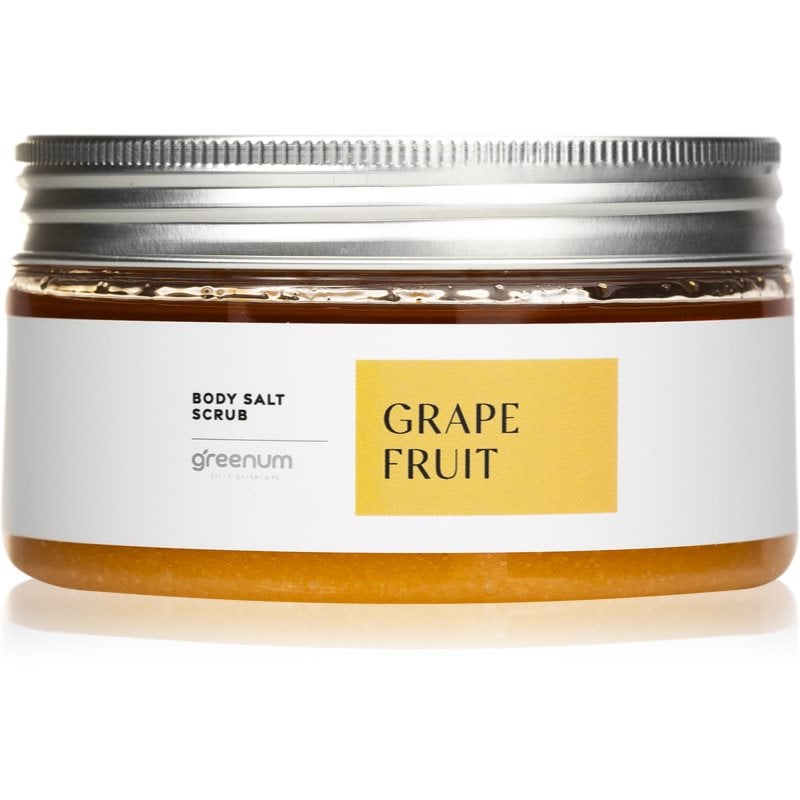 Greenum Salt Scrub скраб със сол за тяло с аромат Grapefruit