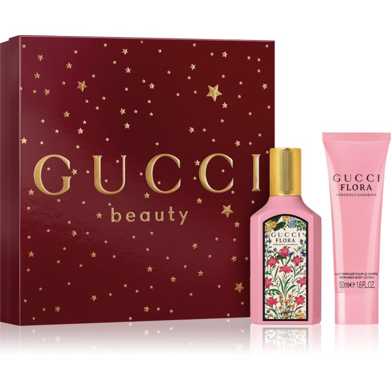 Gucci Flora Gorgeous Gardenia подаръчен комплект за жени - Комплект - Сравни цени от 1 магазин с безплатна доставка