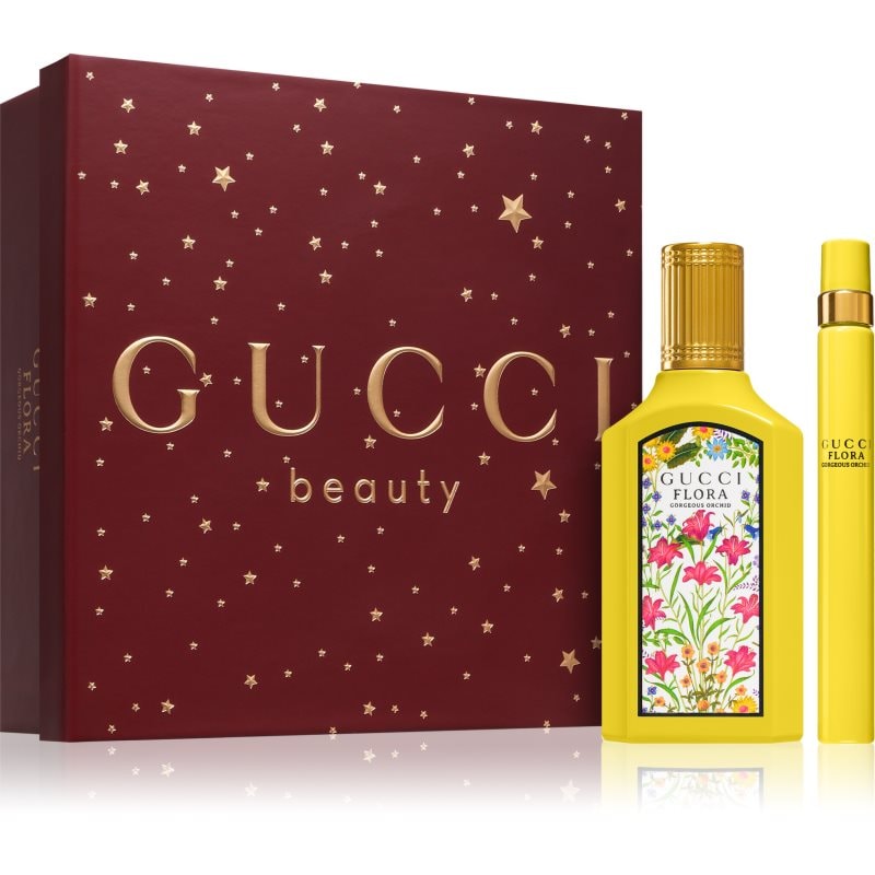 Gucci Gucci Flora Gorgeous Orchid подаръчен комплект за жени - Дамски парфюм - Сравни цени от 1 магазин с безплатна доставка