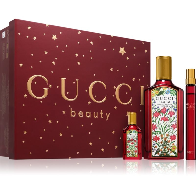 Gucci Gucci Flora Gorgeous Gardenia Intense подаръчен комплект за жени - Дамски парфюм - Сравни цени от 1 магазин с безплатна доставка