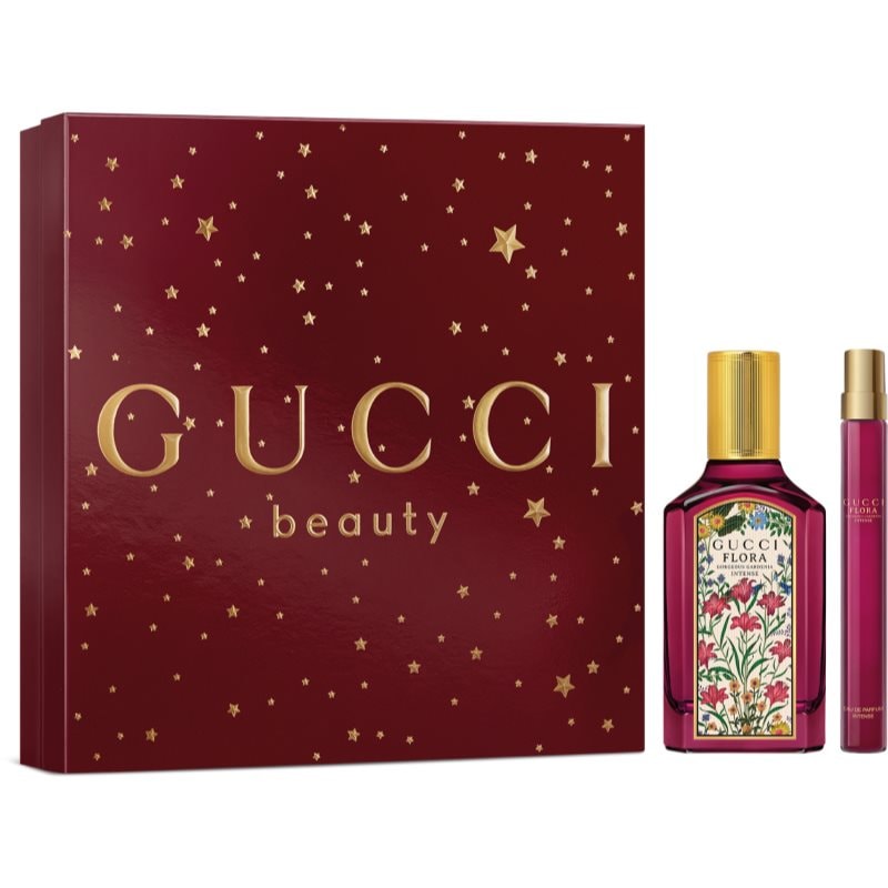 Gucci Flora Gorgeous Gardenia Intense подаръчен комплект за жени - Комплект - Сравни цени от 1 магазин с безплатна доставка