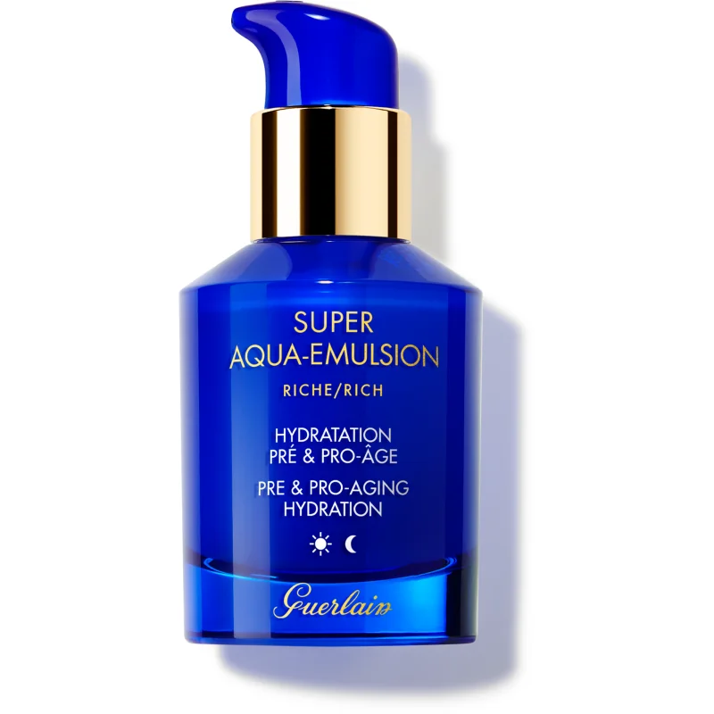 GUERLAIN Super Aqua Emulsion Rich хидратираща емулсия - Грижа за лице - Сравни цени от 1 магазин с безплатна доставка