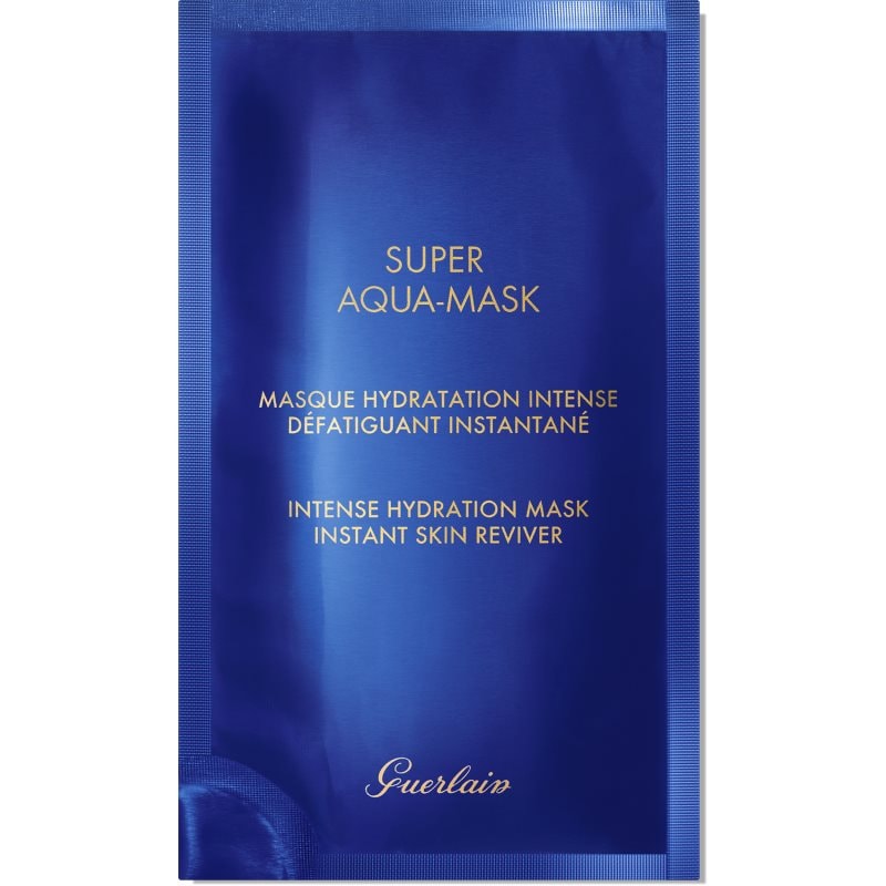 GUERLAIN Super Aqua Intense Hydration Mask хидратираща платнена маска - Грижа за лице - Сравни цени от 1 магазин с безплатна доставка