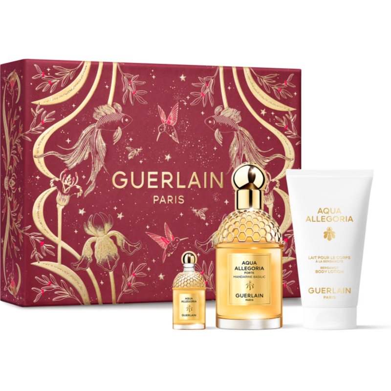 GUERLAIN Aqua Allegoria Mandarine Basilic Forte подаръчен комплект лимитирано издание за жени - Комплект - Сравни цени от 1 магазин с безплатна доставка