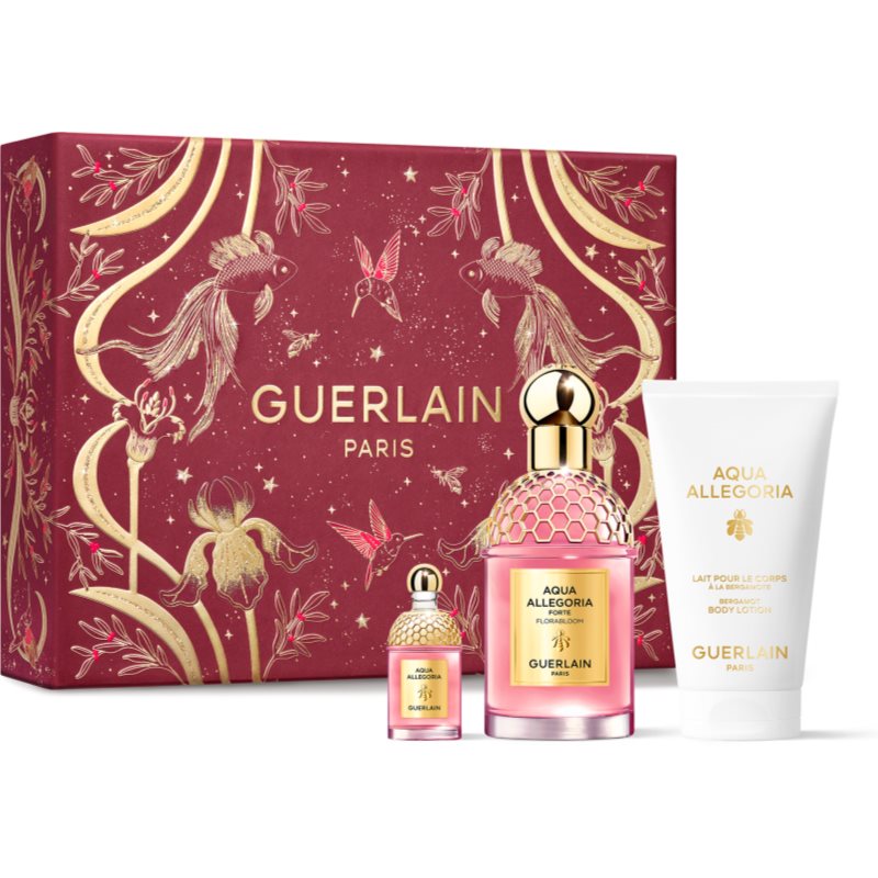 Guerlain GUERLAIN Aqua Allegoria Florabloom Forte подаръчен комплект лимитирано издание за жени - Дамски парфюм - Сравни цени от 1 магазин с безплатна доставка