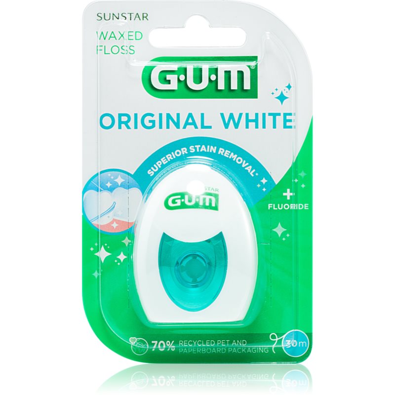 G.U.M G.U.M Original White конец за зъби 30 м - Унисекс парфюм 1мл - Сравни цени от 1 магазин с безплатна доставка
