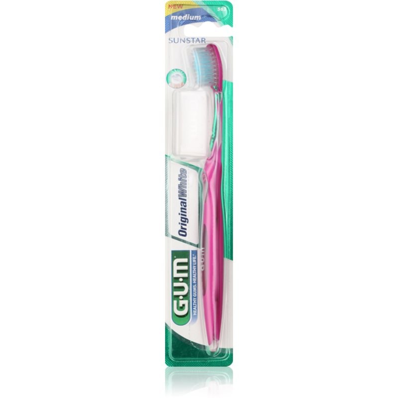 G.U.M Original White 563 Medium четка за зъби медиум - Грижа за зъбите - Сравни цени от 1 магазин с безплатна доставка