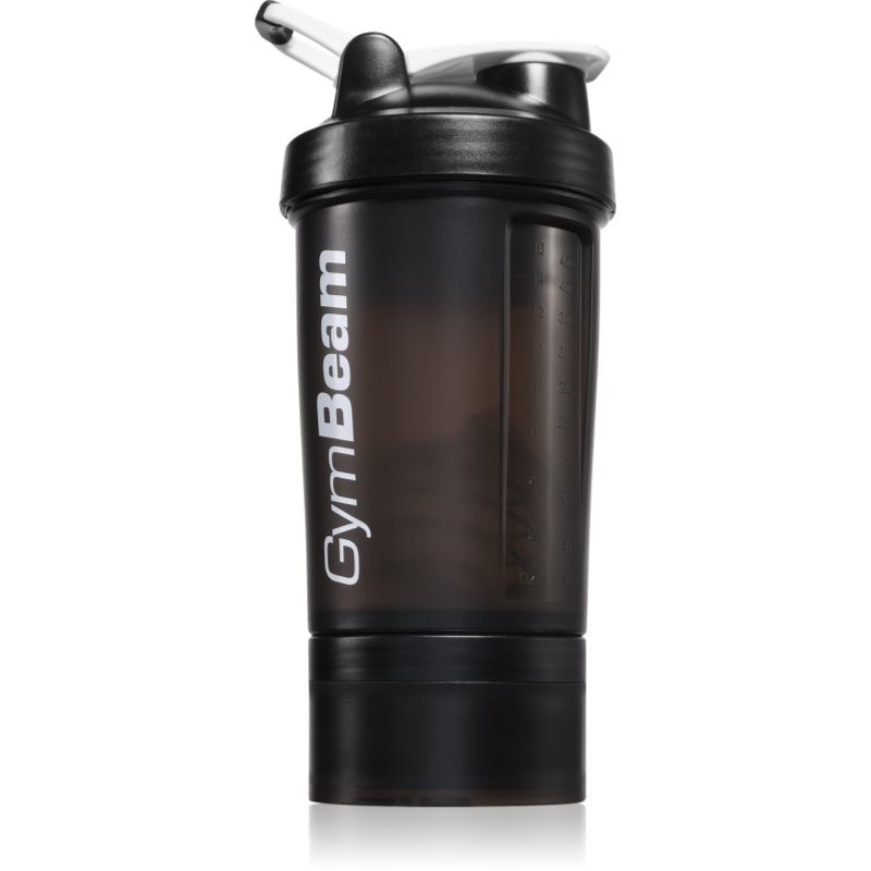GymBeam Blend Bottle спортен шейкър + контейнер боя Black White - Електроуред - Сравни цени от 1 магазин с безплатна доставка