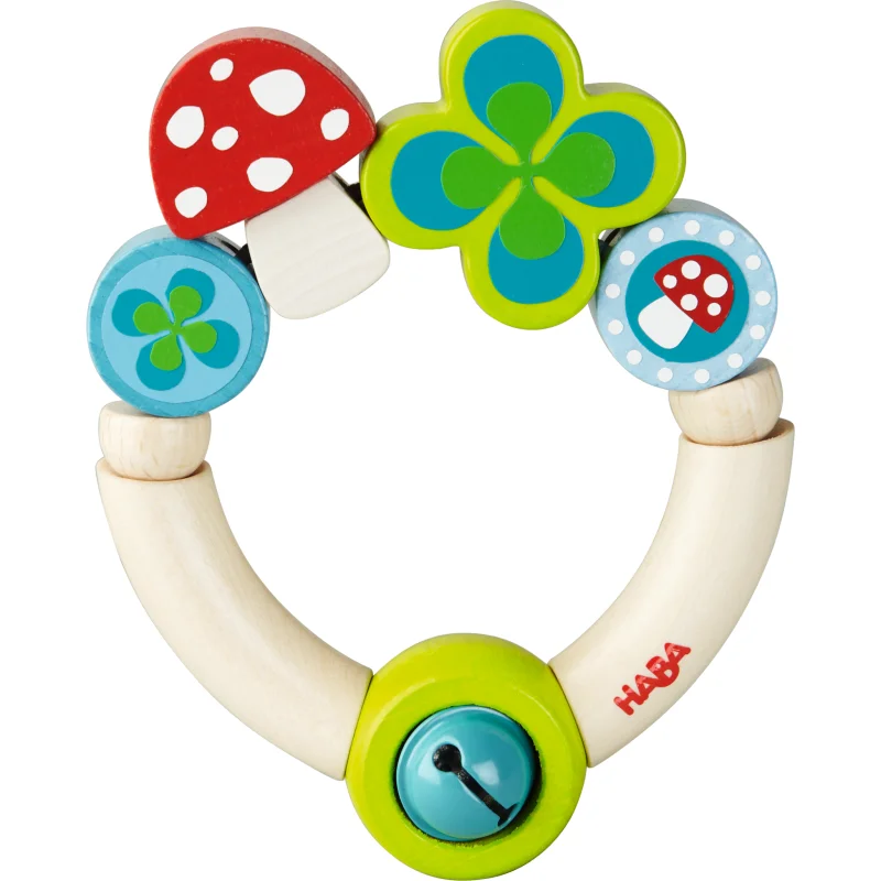 Haba Wooden Rattle Lucky Charm дрънкалка от дърво 6 m+ - За деца - Сравни цени от 1 магазин с безплатна доставка