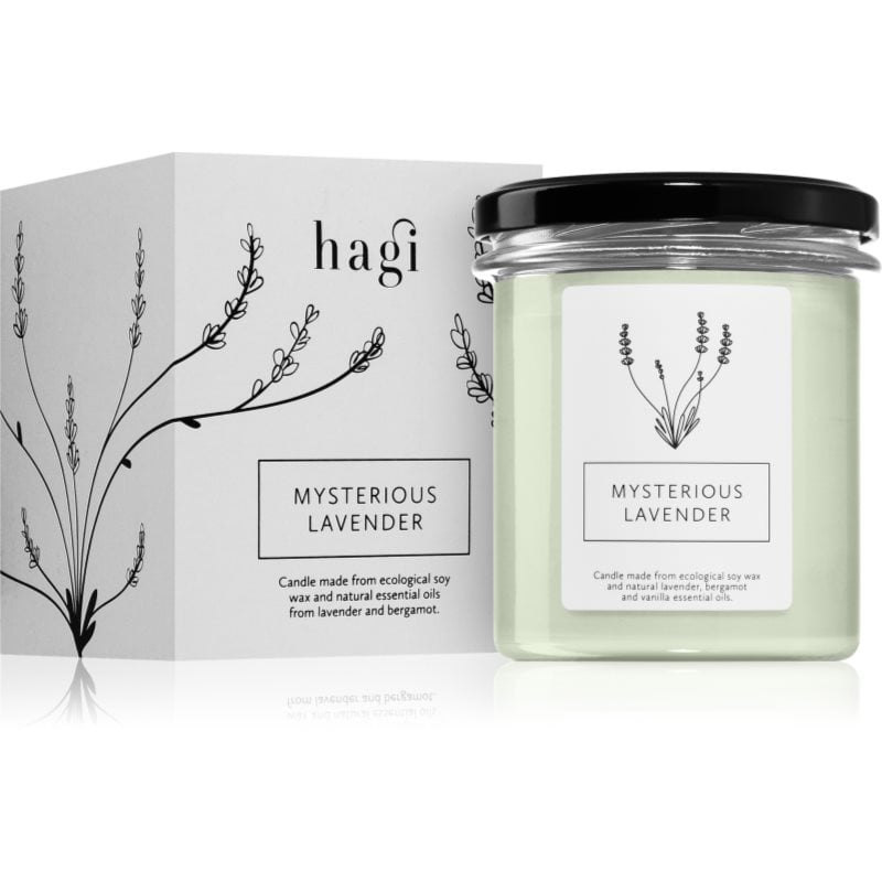 Hagi Mysterious Lavender ароматна свещ 230 гр.